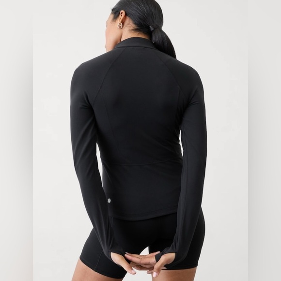 NWT Athleta Salutation Black Jacket II Size Med (#579068) - Picture 3 of 10